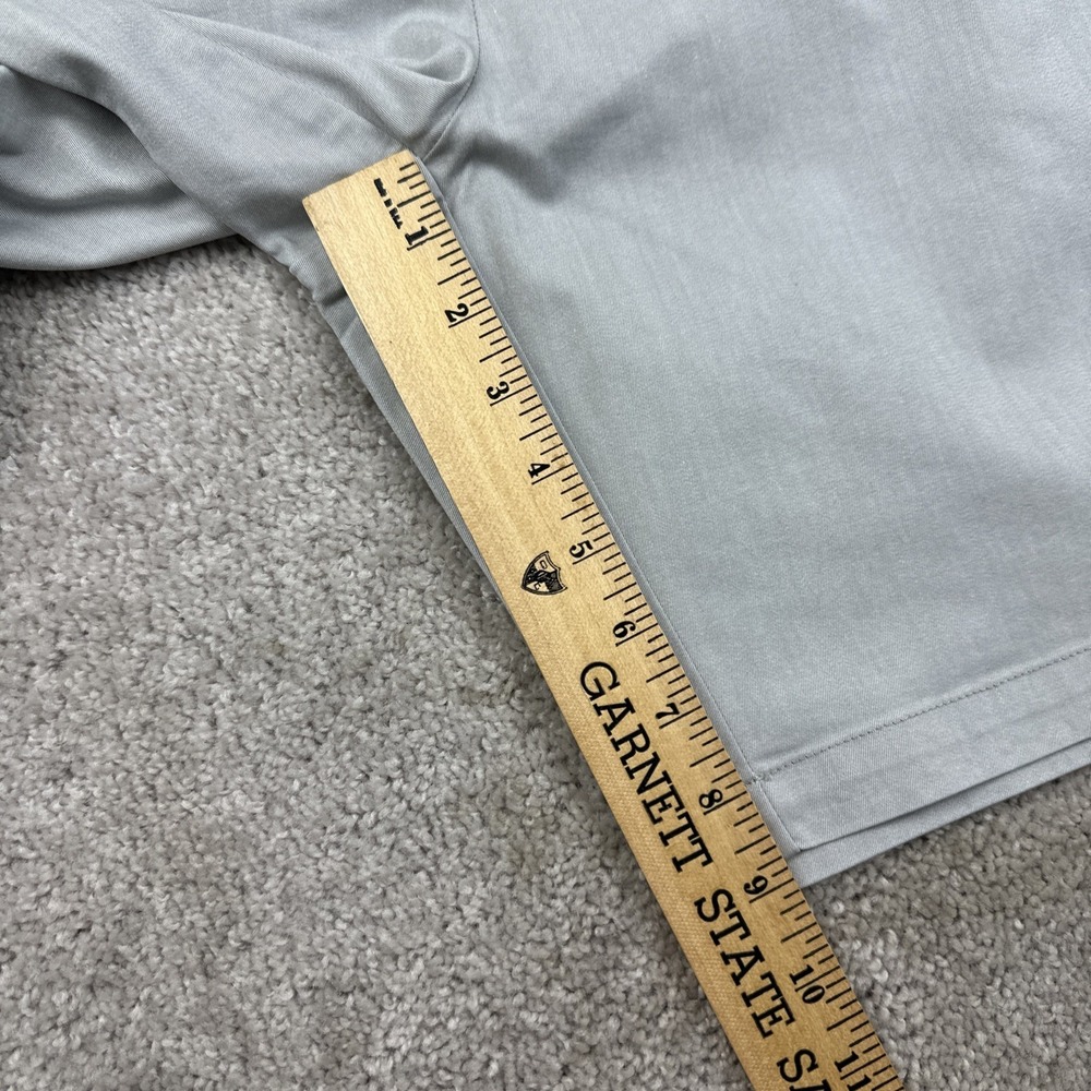 Peter Millar Shorts Men 40 Gray Crown Comfort Twill Golf Chino Outdoor 9" Inseam - Picture 8 of 8